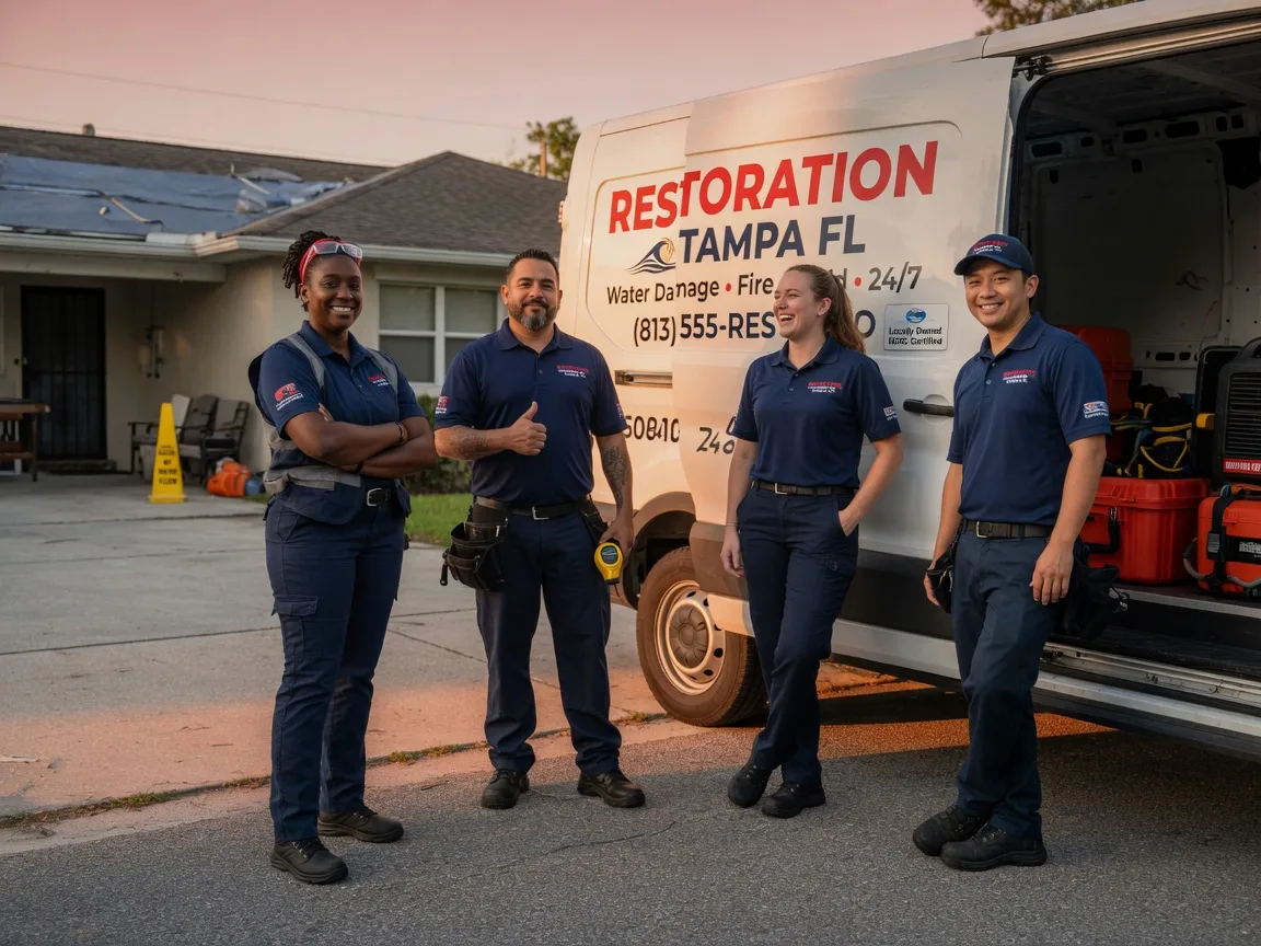 Water Damage Restoration company in Mount Pleasant, WI